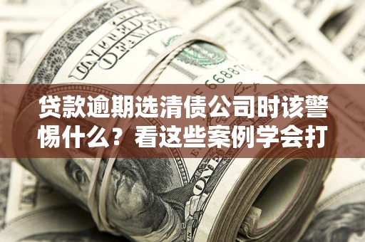 济南贷款逾期选清债公司时该警惕什么？看这些案例学会打翻身仗
