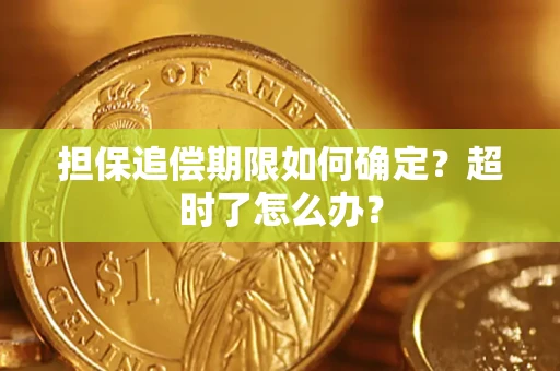 济南担保追偿期限如何确定？超时了怎么办？