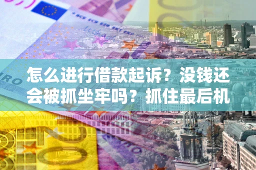济南怎么进行借款起诉？没钱还会被抓坐牢吗？抓住最后机会！