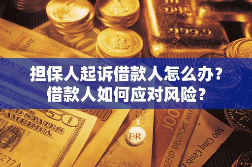 济南担保人起诉借款人怎么办？借款人如何应对风险？