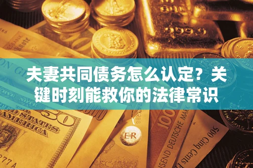 济南夫妻共同债务怎么认定？关键时刻能救你的法律常识