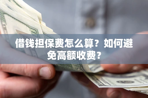 济南借钱担保费怎么算？如何避免高额收费？