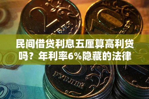 济南民间借贷利息五厘算高利贷吗？年利率6%隐藏的法律风险全解析
